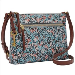 Fossil small floral crossbody